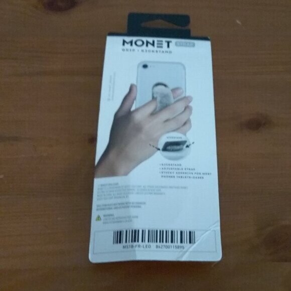 NEW Monet Plush Grip-Kickstand Strap LIGHTER Animal Print - Picture 4 of 5